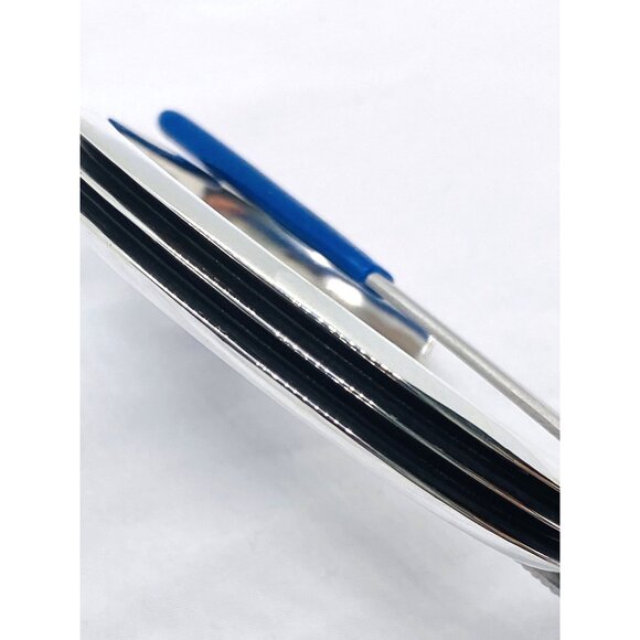 David Yurman Sterling Silver 925 Knife Edge Cuff Bracelet HEAVY! - Picture 5 of 10